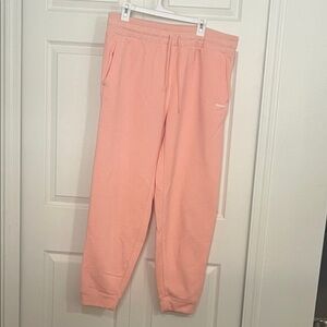 Women’s pink Reebok Sweatpants